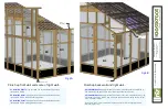 Preview for 17 page of roost&root Slant-Roof Greenhouset Assembly Instructions Manual