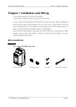 Preview for 9 page of ROOTECH ACCURA 2350-DCM Manual