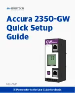 ROOTECH Accura 2350-GW Quick Setup Manual preview