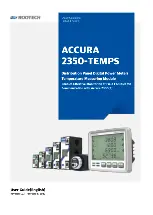 ROOTECH ACCURA 2350-TEMPS User Manual preview