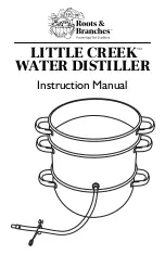 Preview for 1 page of Roots & Branches LITTLE CREEK VKP1208 Instruction Manual