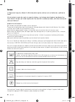 Preview for 22 page of ROOTS HVFRACH-13 Instructions For The User