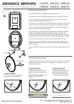 Предварительный просмотр 2 страницы Roper Rhodes EMINENCE EM70RAL Instruction Manual