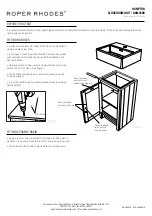 Roper Rhodes HAM450B Manual preview