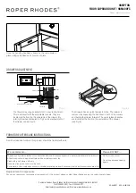 Предварительный просмотр 2 страницы Roper Rhodes Hampton HAM400FC Manual