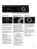 Preview for 5 page of Roper AL2121W Use And Care Manual