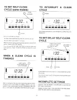 Preview for 19 page of Roper B875 Use And Care Manual