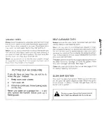 Preview for 5 page of Roper B8758B0 Use And Care Manual