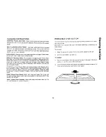 Preview for 13 page of Roper B8758B0 Use And Care Manual