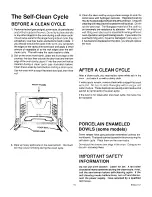 Предварительный просмотр 17 страницы Roper ELECTRIC DROP-IN D975 Owner'S Manual