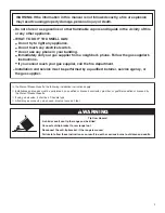 Preview for 3 page of Roper FGP305KW Installation Instructions Manual