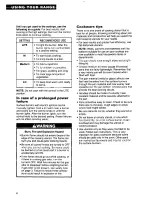 Preview for 8 page of Roper FGP310Y Use And Care Manual