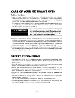 Preview for 15 page of Roper M-ME 08XW Use And Care Manual