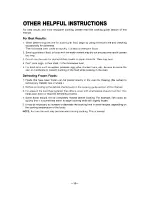 Preview for 18 page of Roper M-ME 08XW Use And Care Manual