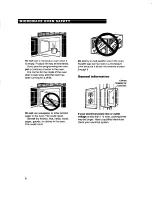 Preview for 8 page of Roper MHE11RD Use And Care Manual