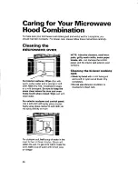 Preview for 36 page of Roper MHE11RD Use And Care Manual