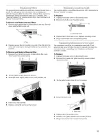 Preview for 13 page of Roper MHE14XM Use & Care Manual