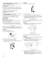 Предварительный просмотр 12 страницы Roper RME30003 Use & Care Manual