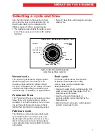 Preview for 7 page of Roper Roper RAB3132EW0 Use And Care Manual