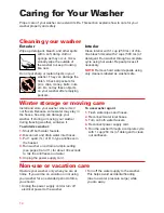 Preview for 14 page of Roper Roper RAB3132EW0 Use And Care Manual