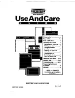 Roper Roper RGL4634BL2 Use And Care Manual preview