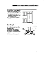 Preview for 7 page of Roper Roper RS20AKXDN00 Use & Care Manual