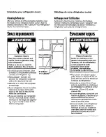 Предварительный просмотр 9 страницы Roper Roper RT14BKXFN00 Use & Care Manual