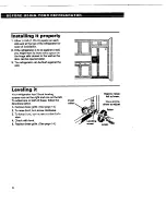 Предварительный просмотр 6 страницы Roper RS22AW Use And Care Manual