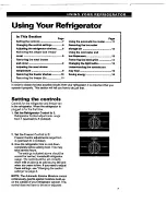 Предварительный просмотр 7 страницы Roper RS22AW Use And Care Manual