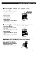 Предварительный просмотр 9 страницы Roper RS22AW Use And Care Manual