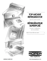 Roper RT12VKXKQ00 Use & Care Manual предпросмотр