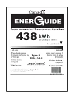 Preview for 2 page of Roper RT14BKXSQ Energy Manual