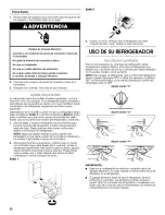 Preview for 20 page of Roper RT14DKXSQ00 Use & Care Manual