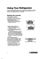 Preview for 8 page of Roper RT14VK Use And Care Manual