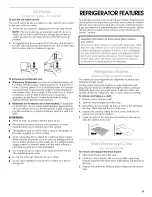 Preview for 11 page of Roper RT14ZKXKQ04 Use & Care Manual