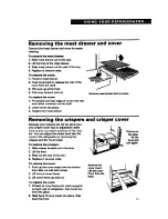 Предварительный просмотр 11 страницы Roper RT16DK Use And Care Manual