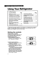 Предварительный просмотр 8 страницы Roper RT18AK Use And Care Manual