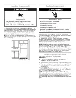 Preview for 3 page of Roper RT18AKXKQ08 Use & Care Manual