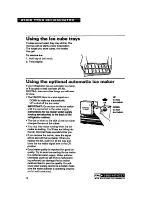 Предварительный просмотр 10 страницы Roper RT18DK Use And Care Manual