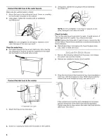 Preview for 6 page of Roper RTW4000SW3 Installation Instructions Manual