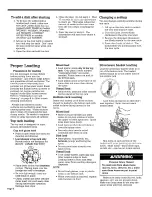 Preview for 6 page of Roper WU3000V Use & Care Manual