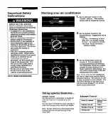 Preview for 2 page of Roper X05002W0 Use And Care Manual