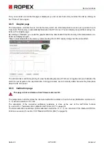 Предварительный просмотр 40 страницы Ropex CIRUS UPT-6010 Operating Instructions Manual