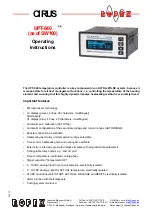 Ropex CIRUS UPT-640 Operating Instructions Manual preview