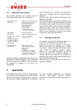 Preview for 4 page of Ropex CIRUS UPT-640 Operating Instructions Manual