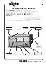 Предварительный просмотр 2 страницы Ropex Resistron RES-220 Wiring Diagram