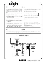 Предварительный просмотр 6 страницы Ropex Resistron RES-220 Wiring Diagram