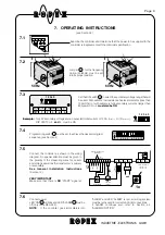 Предварительный просмотр 9 страницы Ropex Resistron RES-241 Manual