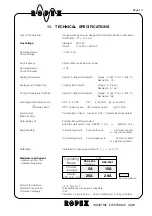 Предварительный просмотр 13 страницы Ropex Resistron RES-241 Manual