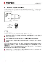 Preview for 20 page of Ropex RESISTRON RES-401 Operating Instructions Manual